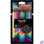 Kép 1/2 - Filctoll készlet, 1 mm, STABILO "Pen 68 ARTY", 12 különböző szín