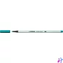 Kép 2/2 - Ecsetirón, STABILO "Pen 68 brush", türkizkék