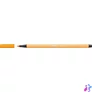 Kép 2/2 - Filctoll, 1 mm, STABILO "Pen 68", narancssárga