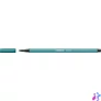 Kép 2/2 - Filctoll, 1 mm, STABILO "Pen 68", türkizkék
