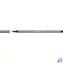 Kép 2/2 - Filctoll, 1 mm, STABILO "Pen 68", sötét szürke