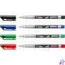 Kép 2/2 - Alkoholos marker, 0,7 mm, kúpos, STABILO "Write-4-all", fekete