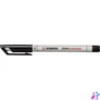 Kép 1/2 - Alkoholmentes marker, OHP, 0,7 mm, STABILO "OHPen F", fekete