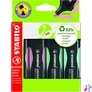 Kép 2/2 - Szövegkiemelő készlet, 2-5 mm, STABILO "Green Boss Pastel", 4 különböző szín