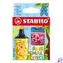Kép 1/7 - Szövegkiemelő készlet, 2-5 mm, STABILO "Boss Mini Animal Vibes", 3 különböző szín