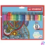 Kép 1/7 - Filctoll készlet, 1 mm, STABILO "Pen 68", 30 különböző szín