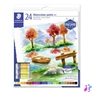 Kép 1/5 - Akvarell festék, tubusos, STAEDTLER "8880", 24 különböző szín