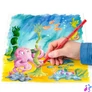 Kép 2/2 - Akvarell ceruza készlet, hatszögletű, ecsettel, STAEDTLER "Noris® aquarell 144 10", 12 különböző szín