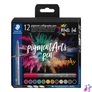 Kép 1/6 - Kalligrafikus filctoll készlet, 2 mm, STAEDTLER "Pigment 375", 12 különböző szín