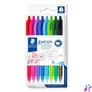 Kép 1/7 - Golyóstoll, 1 mm, nyomógombos, STAEDTLER® "4230 M", 8 különböző szín