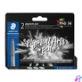 Kép 1/6 - Filctoll, 1 mm, kúpos, 2 db, STAEDTLER® "Pigment pen 376", intenzív fekete