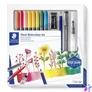 Kép 1/4 - Ecsetirón készlet, kétvégű, STAEDTLER "Mixed Set 5", 8 különböző szín
