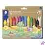 Kép 1/3 - Zsírkréta, jumbo, hatszögletű, STAEDTLER "Noris Junior 224", 12 különböző szín