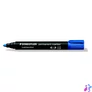 Kép 2/2 - Alkoholos marker, 2 mm, kúpos, STAEDTLER "Lumocolor® 352", kék