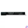 Kép 1/2 - Alkoholos marker, 2 mm, kúpos, STAEDTLER "Lumocolor® 352", fekete