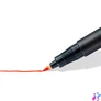 Kép 3/3 - Alkoholos marker készlet, OHP, 0,6 mm, STAEDTLER "Lumocolor® 318 F", 6 különböző szín