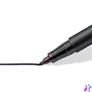 Kép 3/4 - Alkoholos marker, OHP, 1 mm, STAEDTLER "Lumocolor® 317 M", fekete