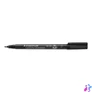 Kép 2/2 - Alkoholos marker, OHP, 0,6 mm, STAEDTLER "Lumocolor® 318 F", fekete