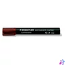 Kép 1/2 - Alkoholos marker, 2-5 mm, vágott, STAEDTLER "Lumocolor® 350", barna