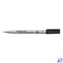 Kép 2/2 - Alkoholmentes marker, OHP, 0,6 mm, STAEDTLER "Lumocolor® 316 F", fekete