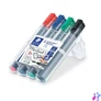 Kép 2/2 - Flipchart marker, 2 mm, kúpos, STAEDTLER "Lumocolor 356", 4 különböző szín