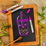 Kép 3/5 - Krétamarker készlet, 2,4 mm, kúpos, STAEDTLER "Lumocolor® 344", 8 különböző szín