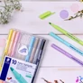 Kép 3/5 - Szövegkiemelő készlet, 1-4 mm, STAEDTLER "362 C", 10 különböző szín