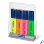 Kép 2/2 - Szövegkiemelő készlet, 1-5 mm, asztali, STAEDTLER "Classic 364", 4 különböző szín