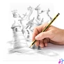 Kép 3/5 - Grafitceruza, B, hatszögletű, STAEDTLER "Noris 120"