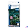 Kép 1/6 - Színes ceruza készlet, hatszögletű, STAEDTLER® "metallic 146M", 12 különböző metál szín