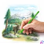 Kép 4/6 - Színes ceruza készlet, hatszögletű, STAEDTLER® "metallic 146M", 12 különböző metál szín