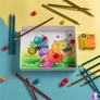 Kép 6/6 - Színes ceruza készlet, háromszögletű, STAEDTLER "Noris Colour 187", 36 különböző szín