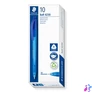 Kép 2/2 - Golyóstoll, 1 mm, nyomógombos, STAEDTLER "Ball 4230 M", kék