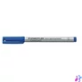 Kép 1/2 - Alkoholmentes marker, OHP, 0,4 mm, STAEDTLER "Lumocolor® 311 S", kék