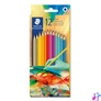Kép 1/2 - Színes ceruza készlet, hatszögletű, STAEDTLER "175 C", Multiverzum 2, 12 különböző szín