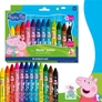 Kép 2/9 - Zsírkréta, hatszögletű, jumbo, STAEDTLER „Noris® junior 224”, Peppa malac, 12 szín