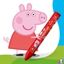 Kép 3/9 - Zsírkréta, hatszögletű, jumbo, STAEDTLER „Noris® junior 224”, Peppa malac, 12 szín