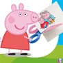 Kép 6/7 - Olló, óvodai, 10 cm, STAEDTLER "Noris® Junior 965", Peppa malac