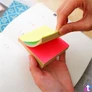 Kép 3/6 - Öntapadó jegyzettömb, 76x76 mm, 100 lap, STICK N, neon színek