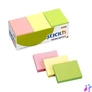 Kép 2/3 - Öntapadó jegyzettömb, 38x51 mm, 12x100 lap, STICK N, neon színek