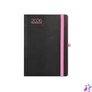 Kép 1/2 - Naptár, tervező, A5, heti, TOPTIMER, "Nero", fekete-pink