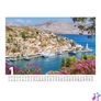 Kép 2/5 - Naptár, fali, TOPTIMER, "Mediterrán"