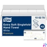 Kép 2/2 - Kéztörlő,  Z hajtás, 2 rétegű, 200 lap, H3 rendszer, Premium, TORK "Extra Soft Singlefold", fehér