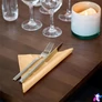 Kép 2/2 - Szalvéta, 1/4 hajtogatott, 3 rétegű, 32,5x32,8 cm, Advanced, TORK "Soft Lunch", homokszín