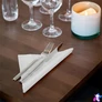 Kép 2/2 - Szalvéta, 1/4 hajtogatott, 2 rétegű, 39x39 cm, Advanced, TORK "Dinner", fehér
