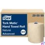 Kép 1/4 - Kéztörlő, tekercses, 2 rétegű, H1 rendszer, Advanced, TORK "Matic", natúr
