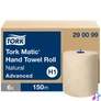 Kép 2/4 - Kéztörlő, tekercses, 2 rétegű, H1 rendszer, Advanced, TORK "Matic", natúr