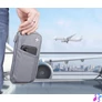 Kép 5/6 - Dokumentumtároló, utazáshoz, RFID védelemmel, TROIKA "Safe flight", szürke