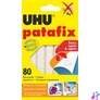 Kép 1/2 - Gyurmaragasztó, 80 kocka/csomag, UHU "Patafix"