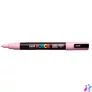 Kép 2/2 - Dekormarker, 0,9-1,3 mm, UNI "Posca PC-3M", világos rózsaszín